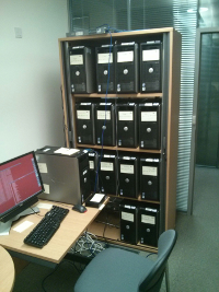 The cluster itself