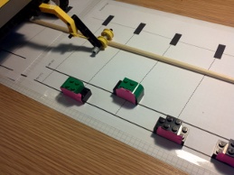 A few lego &lsquo;bits&rsquo;.